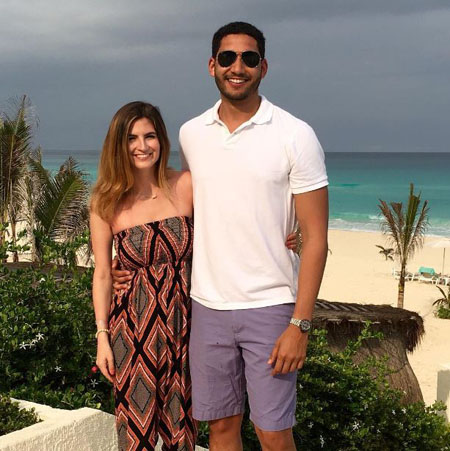 Kaitlan and Will were vacationing together in Cancun.